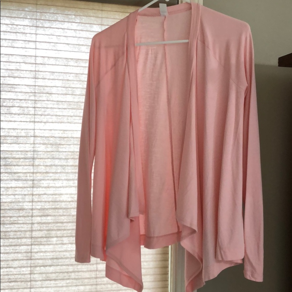 Old Navy light pink drapey cardigan